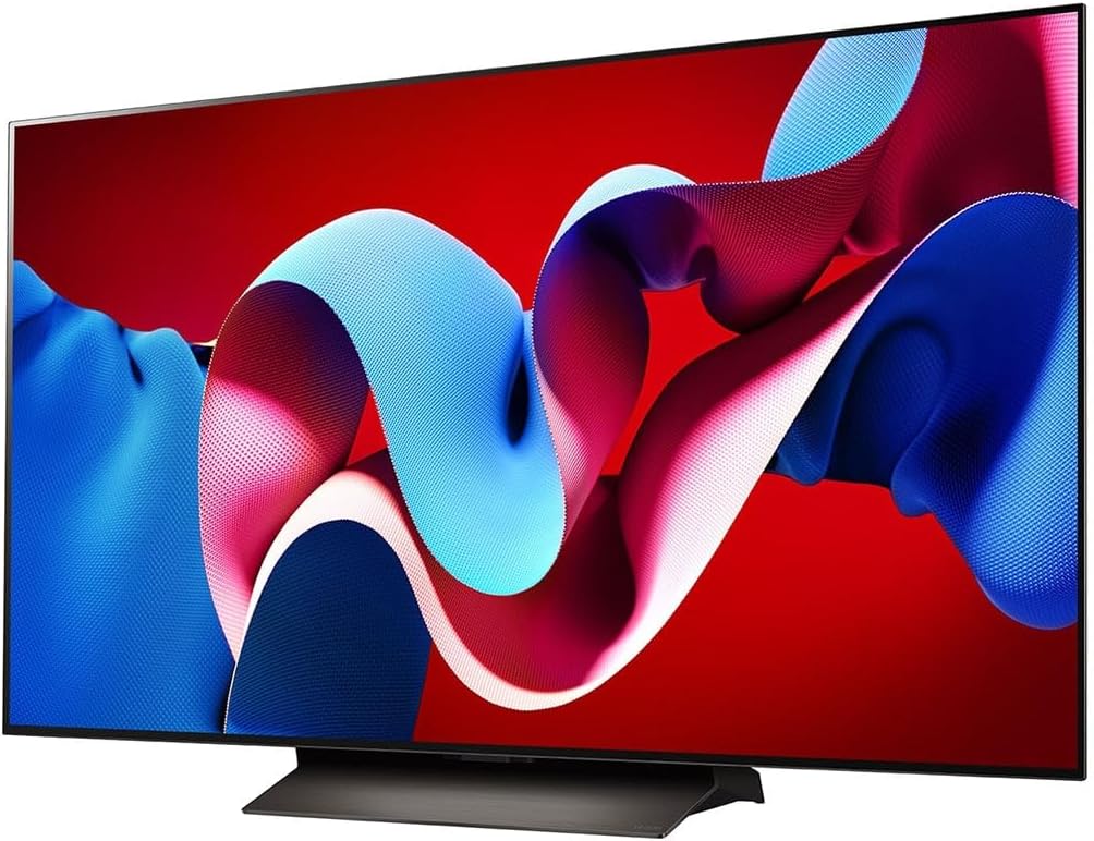 LG 77 Inch OLED evo C4 Smart 4K TV AI Magic remote Dolby Vision webOS24 2024 Black