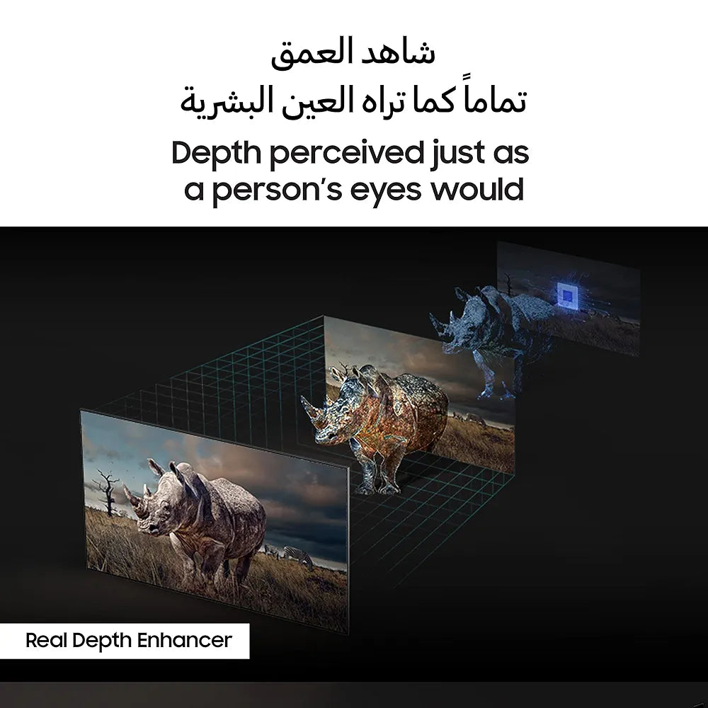Samsung 98 Inch QLED TV, Q80C, 4K , Neural Quantum Processor, Supersize Picture Enhancer, SuperSlim Design, Smart Hub,