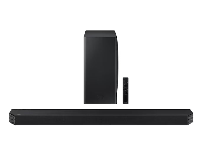 Samsung Q900A Soundbar Speaker With Subwoofer (2021) - 7.1.2ch Dolby Atmos Surround Sound With 15 Speaker Channels & Alexa Built In, Spacefit Sound, Adaptive Sound, Multi-Connect, Wall mount Included
